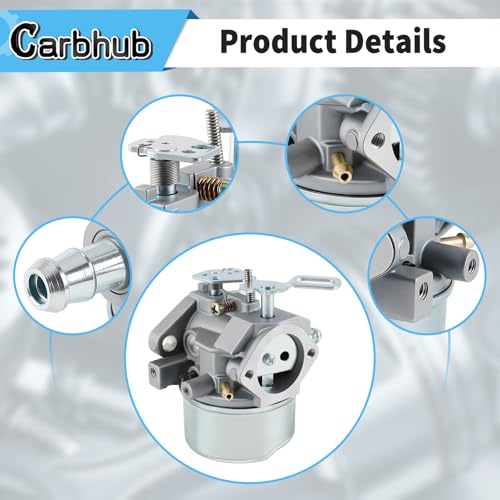 image for Carbhub 640052 Carburetor for Tecumseh HMSK80 HMSK90 HMSK100 LH318SA L