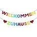 Willkommen Zuhause Girlande Banner Deko Welcome Home Baby Girlande Banner auf Deutsch für Familie Partei Dekoration Welcome Home Banner Baby,Schwarz günstig Kaufen-Willkommen Zuhause Girlande Banner Deko Welcome Home Baby Girlande Banner auf Deutsch für Familie Partei Dekoration Welcome Home Banner