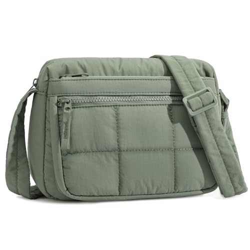 Image of Nylon Crossbody Bag for Women, Lightweight Shoulder Travel Purse
