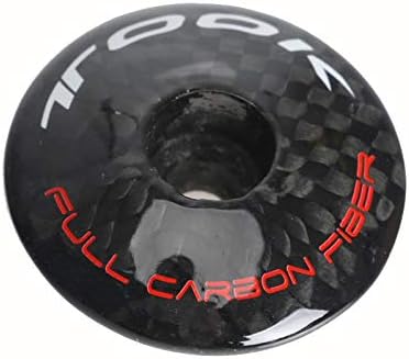 Carbon Fibre Headset Top Cap For Mountain Road Bike for 1-1/8" fork Stem