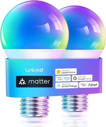 Linkind Matter Smart Light Bulbs main view