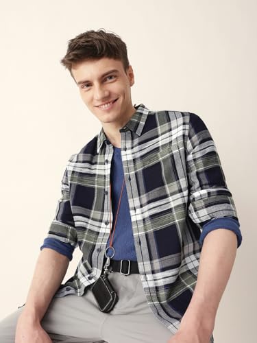 Image of THE BEAR HOUSE Men's Casual Shirt | Comfortable Modern Fit | Trendy Men's Wear