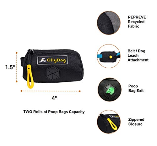 Image of OllyDog Scoop Pick Up Bag, Dog Waste Dispenser, Malibu, One Size