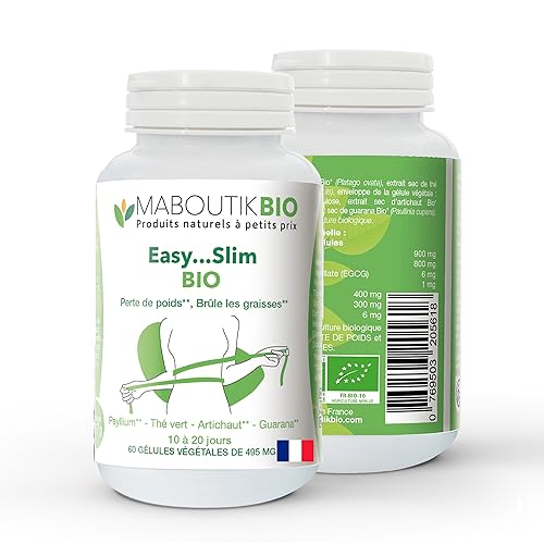 Brûleur de Graisse Extra Fort Minceur 100% Bio, 60 Gélules