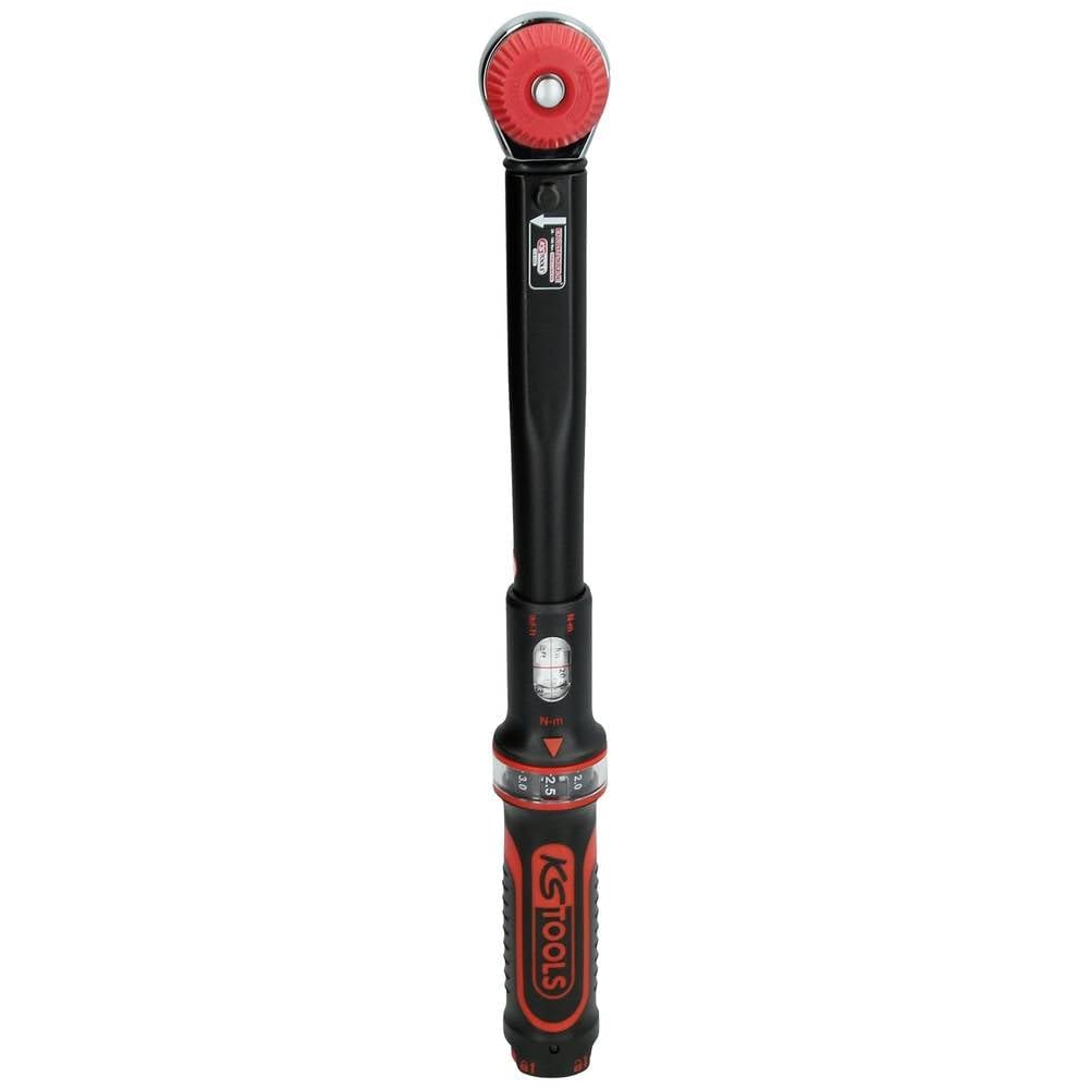 KS Tools 516.1432 ERGOTORQUE®precision Klucz dynamometrz obrot glowica grzechotk 20-100Nm, 1/2"