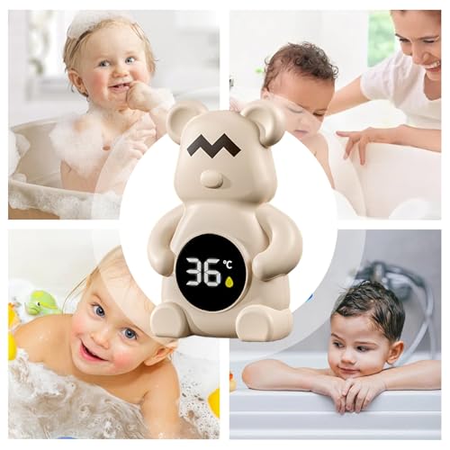 Lecteur de température pour le bain de bébé eau chaude évitée
