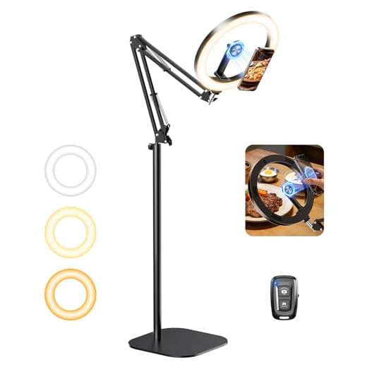 Evershop Magnetic Ring Light with Tripod