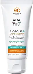 Protetor Solar Tripla ação Ada Tina Biosole E+ Ultra Vitamin FPS 90 Trata Melasma Anti-envelhecimento Anti-manchas Ada Tina