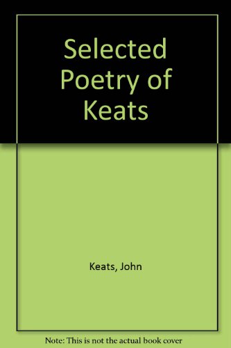 Selected poetry (The Signet classic poetry seri... B0007DS336 Book Cover