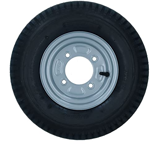 Rueda de remolque Erde Daxara 400 con llanta resistente de 115 mm PCD03 3
