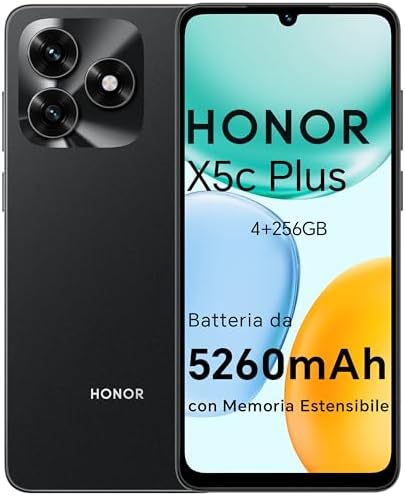 HONOR X5c Plus Smartphone,5260 mAh, 4G RAM
