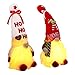 TSLBW de Gnomos de Navidad 2 Piezas Muñeca Gnomo de Navidad Gnomo Navideño Sueco Muñeco de Santa de Punto de Felpa Santa Claus GNOME Xmas Toy Figure Muñeco de Peluche Navideño de Felpa Santa GNOME