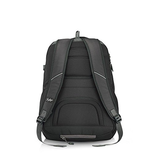 Image of Skybags Teckie 04 Black 34.5 cms Laptop Backpack with Raincover
