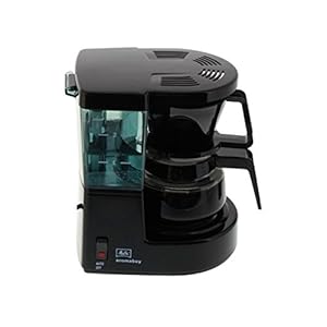 Melitta 1015 Aromaboy Filter Coffee Machine 2 Cups Glass Pot Automatic Switch Off black by Melitta