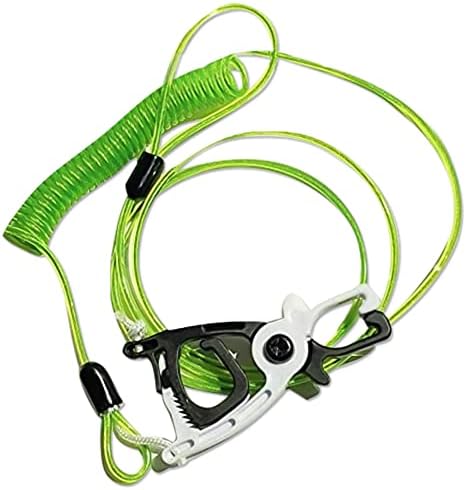 Cal Coast Fishing Donkey Leash Fishing Lanyard - Floating Fishing Tether Attaches to Floats and Kayak Gear Track, Ultra-Strong and Puncture-Free Fishing Clip - Marine Lanyard Tool, Fishing Essentials