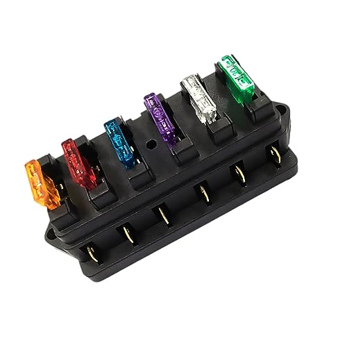 Support fusible voies bas tension automobile boîte fusibles DC 12V 24V marine