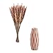 Produktbild Healter 30 Stück Pampasgras Getrocknet Künstlich Groß Trockenblumen Deko mit Vasen für Home Office,Natürlich Pampasgras Blumenstrauß Strauß Blumen Pflanzen Tischdeko Vase Deko (30 Stück+Vasen(rosa))