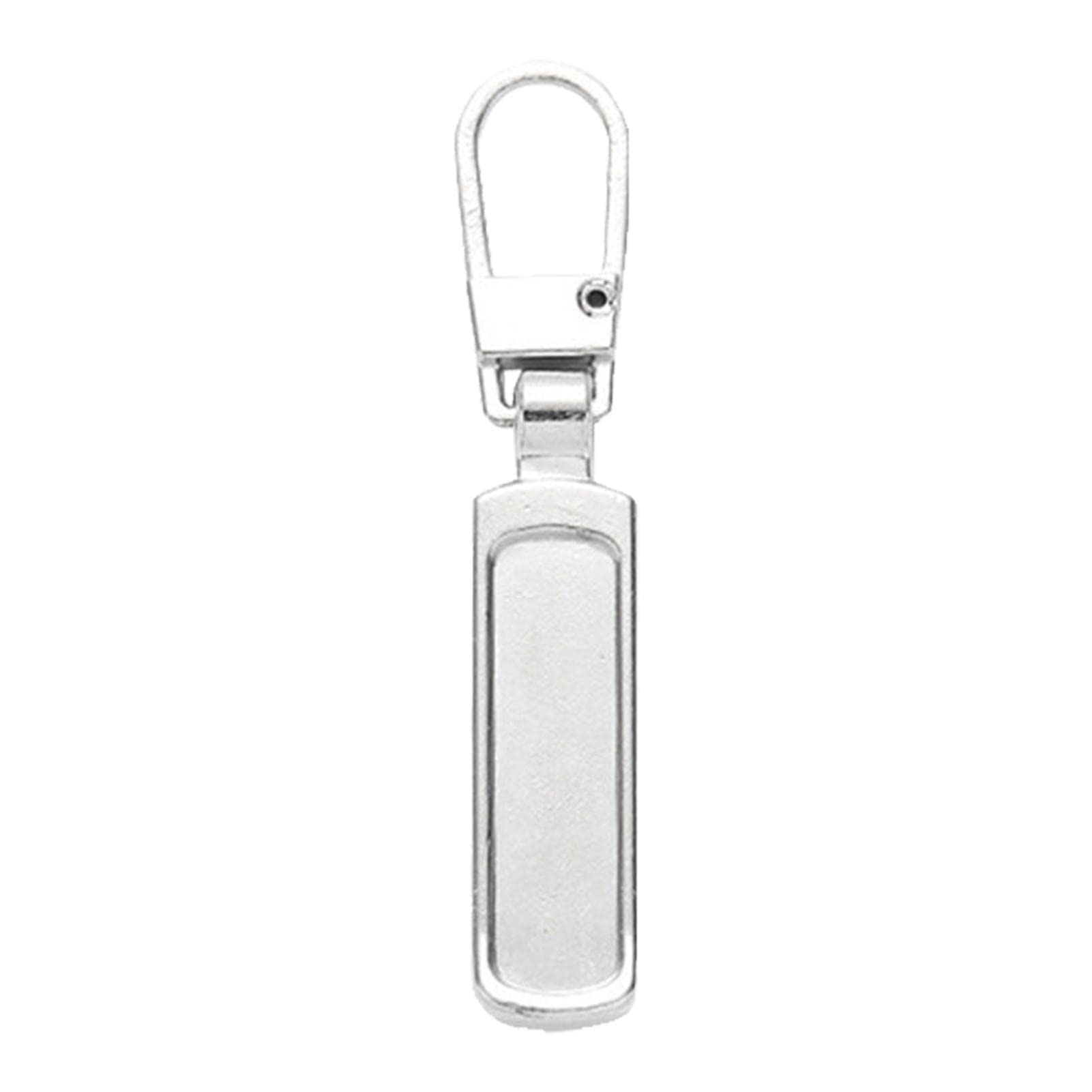 Metal Zipper Head Slider, Backpack Zipper Extender, Zipper Tag Pulls for Backpacks, Luggage, Clothes, Jacket, Purse, Boot Zipper Repairing and