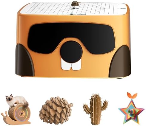 ACMER Cardboard Tools for Kids, Safe DIY Cardboard Construction Tool Kit, Cardboard Cutter for Kids Toy for Boys and Girls, Perfect for Family, Friends, Creativity Projects 3D Models