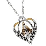 TINEASUR Collar Dije de Jesús y Medalla Virgen María en Aleación Ligera Fina Elaboración para Uso Diario y Graduaciones