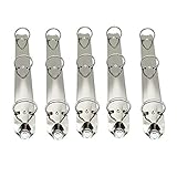 Ring Binder Mechanism, 3 Round 2 Inch Rings, 5 Pack, 11 inch Sheet Size, 36mm Base, No Boosters