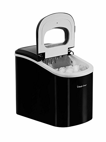 Magic Chef 27-Lb. Portable Black Countertop Ice Maker, 27 Lb #TOP2