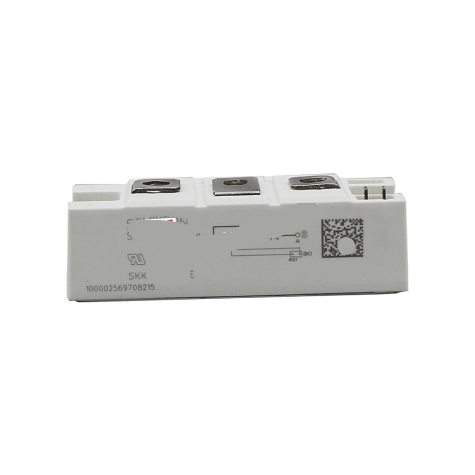 Module à thyristor semi-contrôlé SKKL250/12E avec semelle isolée 1200V