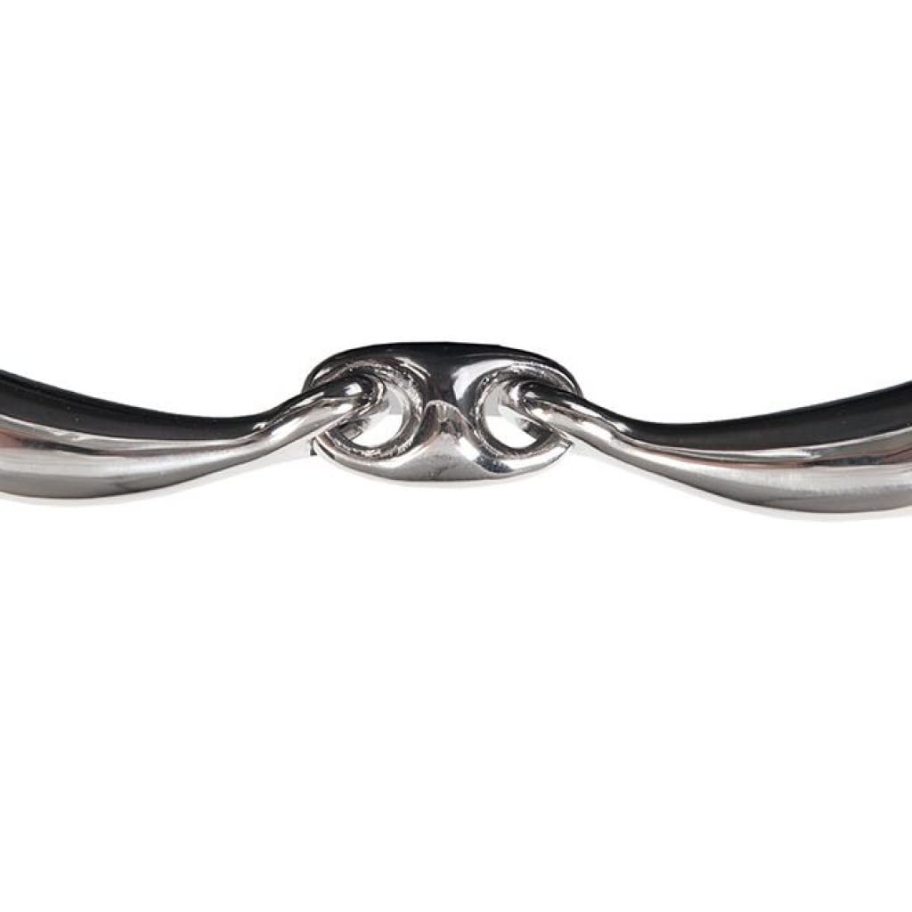 HKM 16 mm Lozenge Anatomic Eggbutt Snaffle Stainless Steel 125 mm - Image 2