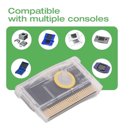 GOWENIC Cartucho Flash, Cartucho RTC Regrabable, 1 MB de RAM Estática, 32 MB de Almacenamiento, Memoria Flash Eficiente, con Energía Solar, para Consola de Juegos GBA - imagen 4
