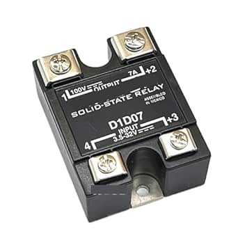 Amazon.com: Solid-State Relay D1D07 D1D12 D1D20 D1D40 D1D60 D1D80 ...