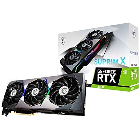 MSI RTX 3080 SUPRIM X 10G LHR Tarjeta gráfica Cover