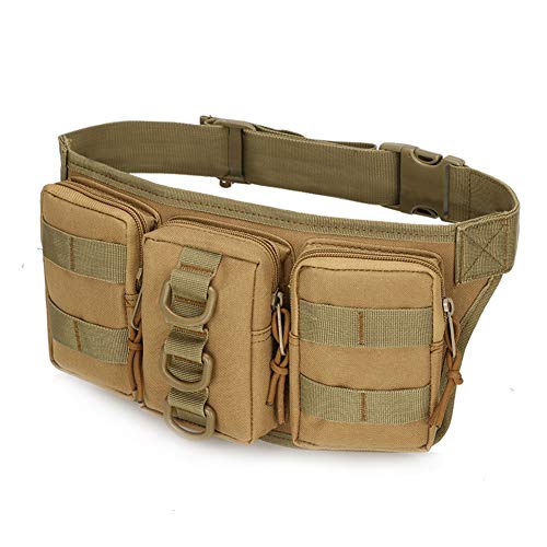 Militaire sac de hanche tactique imperméable ceinture Molle outdoor