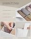 SONGMICS Unterwäsche-Organizer 4er Set, 80 Fächer (2x16+2x24), Schubladen-Organizer faltbar, Ordnungssystem Kleiderschrank, Aufbewahrungsboxen, Socken, Unterwäsche, Krawatten, cremeweiß RUS011W01