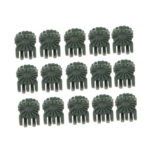 OUNONA 100個 入り ラン園芸クリップ 蘭茎固定用支柱クリップ 蔓植物誘引 ガーデニング用