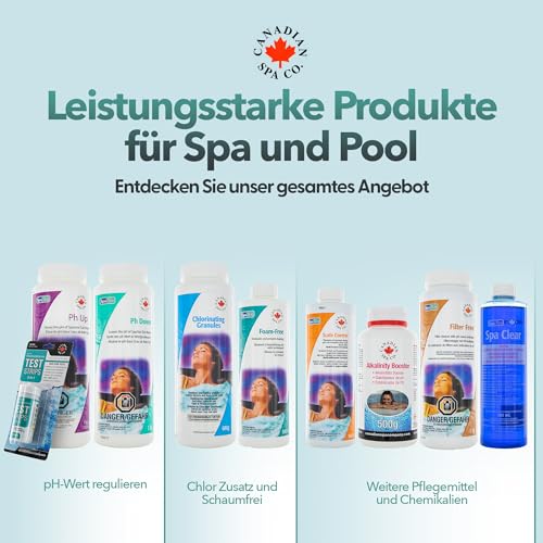 CANADIAN SPA CO.Alkalinität Heber 500 g, Granulat für Pool-Alkalinität, pH-Stabilisator