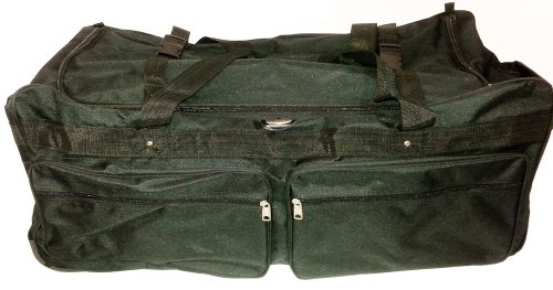 Everest 330WH Deluxe Duffel on Wheels - Black2