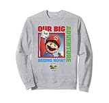 22SMIN00030A-001 The Super Mario Bros. Movie Our Big Adventure Begins Now! V2 Sweatshirt