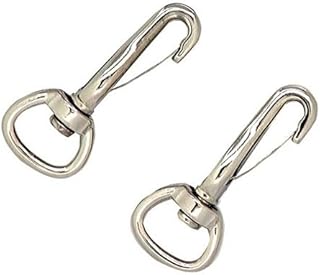 Lehigh 7016HD Round Swivel Eye Spring Snap 2-1/2 in. x 7/16 in.