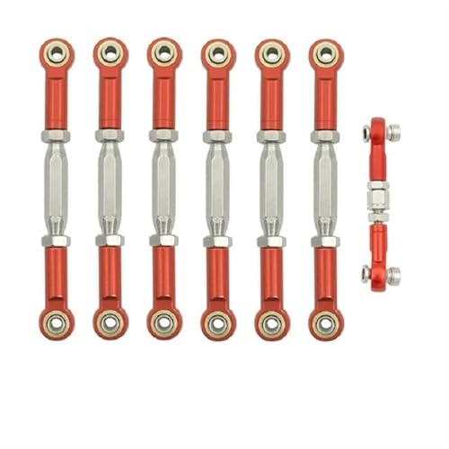 RC�J�[�����P�[�W For Traxxas For Slash 4X4 For VXL 2WD For Rustler For Stampede 1/10 RC �J�[�p�[�c�����^�[���o�b�N���L�����o�[�����N���b�h�����P�[�W�Z�b�g(Red)