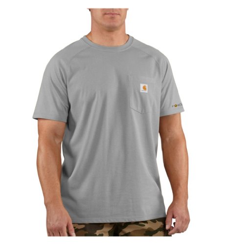 Carhartt Men's Force Relaxed Fit Midweight Short Sleeve Pocket T-Shirt (100410 Prev. Delmont)