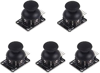 ARCELI 5PCS PS2 Joystick Game Controller XY Dual-axis Joystick Breakout Module Arduino