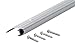 M-D Building Products 94091 1-3/4-Inch by 1/2-Inch - 36-Inch Low Mini Bumper Threshold, Satin Nickel