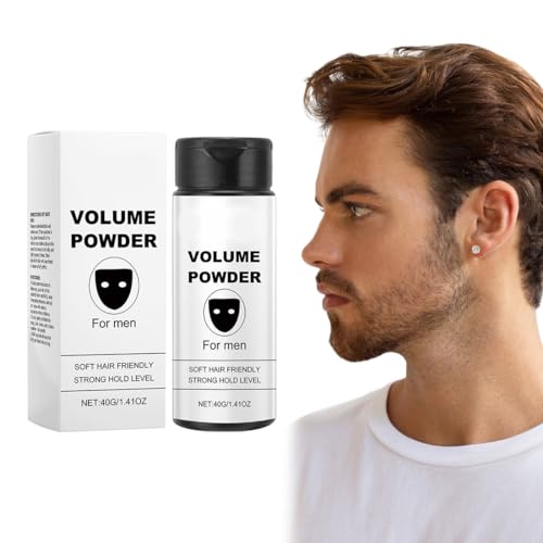 GMDP Polvere volumizzante capelli,volume powder, Ingredienti Naturali Puri, Texture Opaca, Tenuta A Lunga Durata,40g