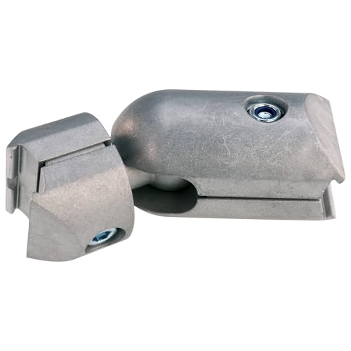 Connecteur à billes en croix D30 90x37mm en aluminium type I pour tubes