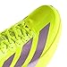 Adidas Women's Adizero EVO SL Woven W Solar yellowAurora Plum/Powder Plum 8.5 US