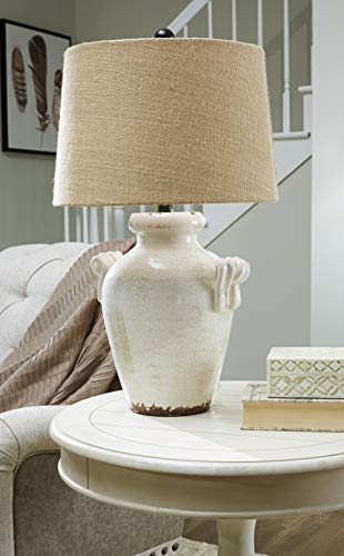 Signature Design By Ashley L100664 Emelda Farmhouse 27 Inch Ceramic Table Lamp thumb #1
