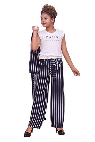 Image of Girls Designer Top, Plazzo and Shrug