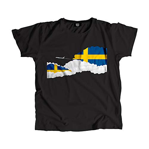 T-shirt avion et ciel de Suède pour vos tenues de voyage à l'aéroport