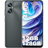 [2024 NEW Android 13 スマホ] Blackview A52pro SIMフリー スマートフォン 本体 アップグレード 4G 日本版 12GB RAM+128GB 1TB拡張可能 6.52インチ 大画面 90Hzのリフレッシュレート 13MP+5MPカメラ 5180mAh大容量バッテリー 指紋認証 顔認証 OTG GPS 技適認証済 ブラック
