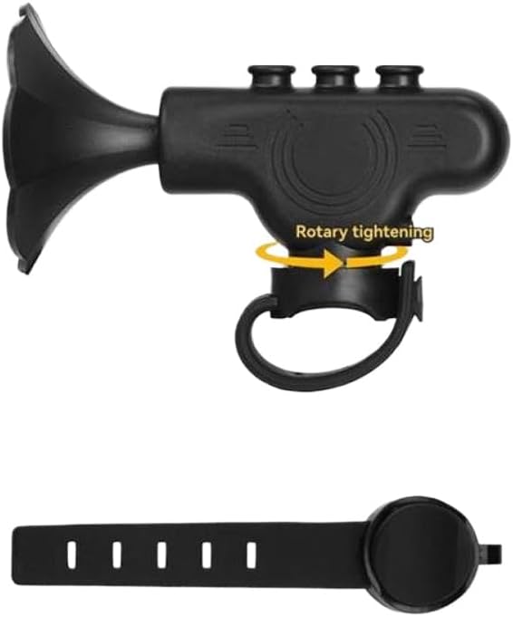 Bicycle Electronic Bell 120dB for E-Bike and Scooter, USB Rechargeable, Waterproof with 4 Sound Modes